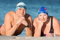 Bơi vượt qua eo biển để kêu gọi hòa bình giữa Anh và Argentina 