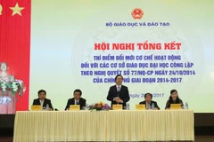 Những "con số biết nói" về tự chủ đại học sau 3 năm thí điểm 