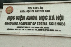 Học viện Khoa học Xã hội đã có nhiều vi phạm trong tuyển sinh và đào tạo. (Ảnh: CTV/Vietnam+)