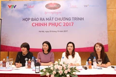 Ban tổ chức công bố giải thưởng cuộc thi Chinh phục 2017. (Ảnh: ​BTC)