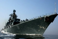 Tuần dương hạm Varyag. (Nguồn: Rianovosti)