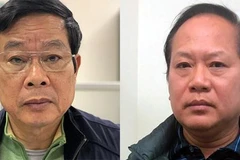 Bị can Nguyễn Bắc Son (trái) và Trương Minh Tuấn. (Nguồn: Cổng thông tin Bộ Công an)