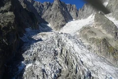 Núi băng Mont Blanc. (Nguồn: AFP)