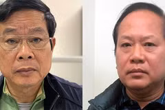 Bị can Nguyễn Bắc Son (trái) và Trương Minh Tuấn. (Nguồn: Cổng thông tin Bộ Công an)