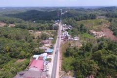 Thủ đô mới đặt tại tỉnh Đông Kalimantan trên đảo Borneo. (Nguồn: AFP)