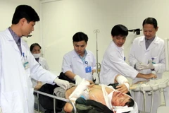 Tỉnh Nghệ An thăm hỏi, hỗ trợ người bị nạn vụ sập giàn giáo