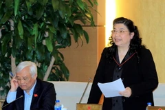 Thông qua tờ trình về điều chỉnh địa giới hành chính dưới cấp tỉnh