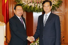 Thủ tướng Nguyễn Tấn Dũng tiếp Bộ trưởng Kế hoạch Campuchia
