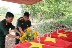 Cất bốc thêm hài cốt liệt sỹ tại huyện Gio Linh, tỉnh Quảng Trị