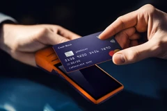 Gần 3/4 doanh nghiệp tham gia khảo sát cho biết đã chấp nhận các phương thức thanh toán Số, trong đó 42% cho phép thanh toán qua thẻ. (Ảnh: Vietnam+)