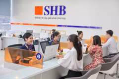 SHB chốt quyền trả cổ tức 2023 bằng tiền mặt với tỷ lệ 5%. (Ảnh: Vietnam+)