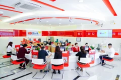 HDBank chia cổ tức 25% bằng tiền và cổ phiếu, tăng vốn lên 33.645 tỷ đồng. (Ảnh: Vietnam+)