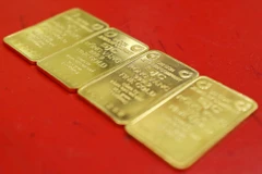 Ngày 14/5 tiếp tục đấu thầu vàng miếng, giá tham chiếu 88 triệu đồng. (Ảnh: Vietnam+)