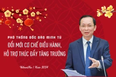 Phó Thống đốc Ngân hàng Nhà nước Đào Minh Tú. (Ảnh: PV/Vietnam+)