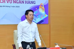 Phó Thống đốc Ngân hàng Nhà nước Phạm Tiến Dũng chia sẻ tại hội thảo. (Ảnh: Vietnam+)