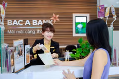 BAC A BANK giảm sâu lãi vay cho khách hàng cá nhân nhân 30 năm thành lập. (Ảnh: Vietnam+)