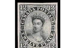 Con tem "Twelve Penny Black".