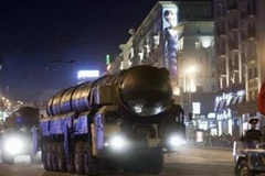 Một tên lửa đạn đạo của Nga. (Ảnh: AP)