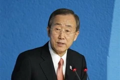 Tổng thư ký Liên hợp quốc Ban Ki-moon. (Ảnh: AP)