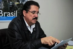 Tổng thống bị phế truất Manuel Zelaya. (Ảnh: Getty Images)