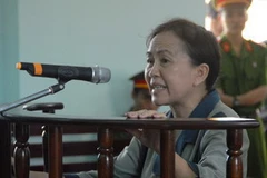 Bị cáo Trần Ngọc Sương, nguyên Giám đốc Nông trường Sông Hậu trong một phiên xét xử. (Ảnh: Thanh Vũ/TTXVN)