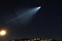 Vật thể lạ được một người dân chụp lại. (Nguồn: RT)