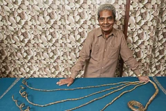 Ông Shridhar Chillal, 78 tuổi, ở Ấn Độ. (Nguồn: Dailymail)