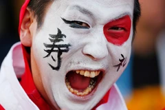 Cổ động viên Nhật Bản. (Nguồn: RT)