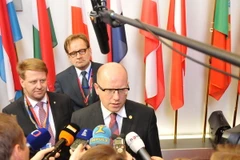 Thủ tướng Cộng hòa Czech Bohuslav Sobotka. (Nguồn: TTXVN)