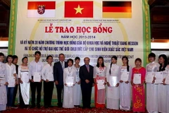 Trao học bổng bang Hessen năm thứ 20 cho sinh viên Việt Nam