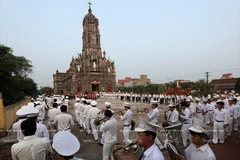 Độc đáo đoàn kèn Tây với 800 thành viên ở Nam Định