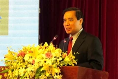 Phó giáo sư-tiến sỹ Vũ Minh Khương. (Ảnh: Hồng Nhung/TTXVN)