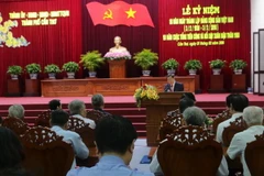 Toàn cảnh buổi lễ kỷ niệm. (Ảnh: Ngọc Thiện/TTXVN)