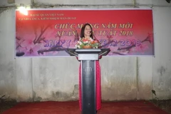 Đại sứ Phạm Thị Bích Ngọc phát biểu tại chương trình. (Ảnh: Huy Bình/Vietnam+)