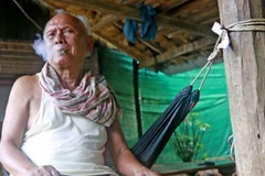 Meas Muth tại nhà riêng ở tỉnh Battambang, Campuchia. (Nguồn: phnompenhpost.com)