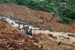 Lở đất tại Indonesia: 6 người thiệt mạng và 3 người mất tích