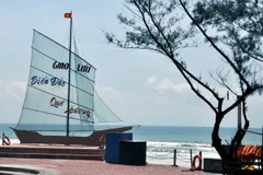 Khu nghỉ dưỡng cao cấp trên đảo Quan Lạn. (Ảnh: Văn Đức/Vietnam+)
