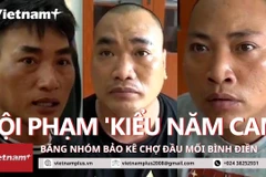 Tóm gọn băng nhóm tội phạm 'kiểu Năm Cam' bảo kê chợ đầu mối Bình Điền