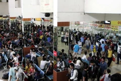 Bến xe Miền Đông. (Ảnh minh họa: Hoàng Hải/TTXVN)