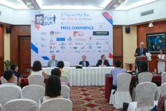 Đây là năm thứ 2 Fun Run được tổ chức tại Hà Nội hứa hẹn 5000 người tham gia chạy. (Ảnh: Minh Sơn/Vietnam+)