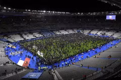 Sân vận động Stade de France trong ngày bị tấn công khủng bố. (Nguồn: AFP)