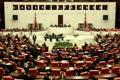 Một phiên họp Quốc hội Thổ Nhĩ Kỳ ở Ankara. (Nguồn: EPA/TTXVN)
