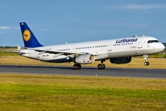 Một chiếc máy bay A321 của Hãng hàng không Đức Lufthansa. (Nguồn: theflight.info)