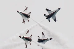 Đội bay của lực lượng không quân Singapore. (Nguồn: AFP/TTXVN)