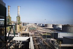 Cơ sở lọc dầu Zawiya cách thủ đô Tripoli, Libya khoảng 40km về phía Tây. (Nguồn: AFP/TTXVN)