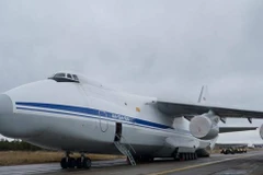 Máy bay chở hàng cứu trợ của Nga đến Cuba. (Nguồn: saudigazette.com.sa)