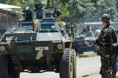 Lực lượng binh sỹ Philippines chống phiến quân. (Nguồn: AFP) 