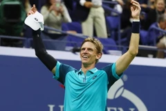 Kevin Anderson giành chiến thắng xứng đáng. (Nguồn: Getty Images)