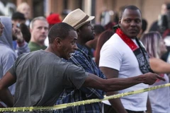 Biểu tình đã diễn ra tại thị trấn El Cajon. (Nguồn: AP)