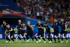 Croatia đánh bại Nga để giành vé vào bán kết. (Nguồn: Getty Images)
